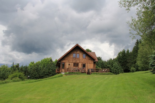 Eastern view of house