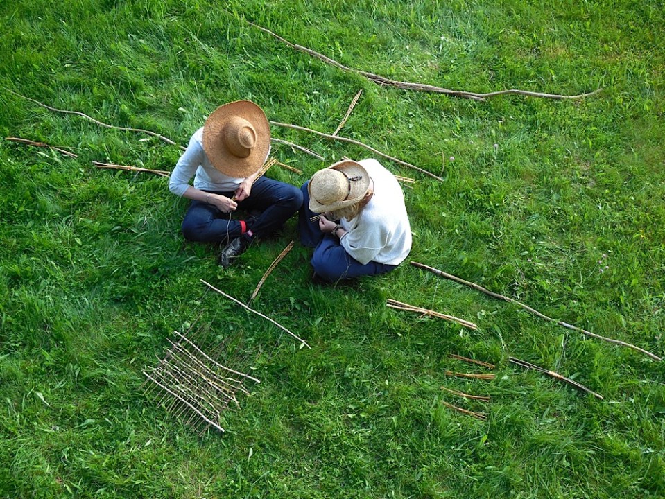 Collaborating artists_Merridee + Gretchen